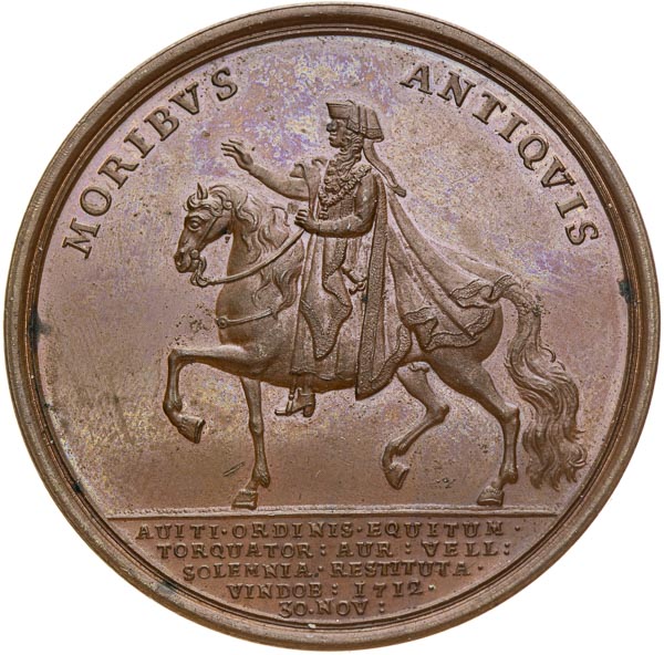 Medal 1712 - back