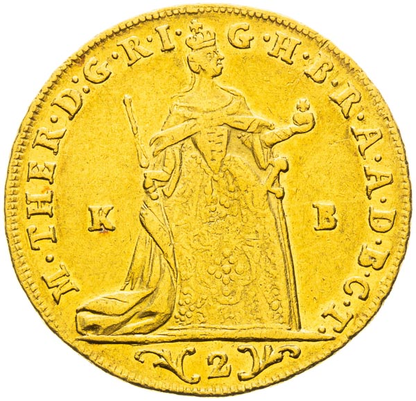 2 Dukát 1764 - averz