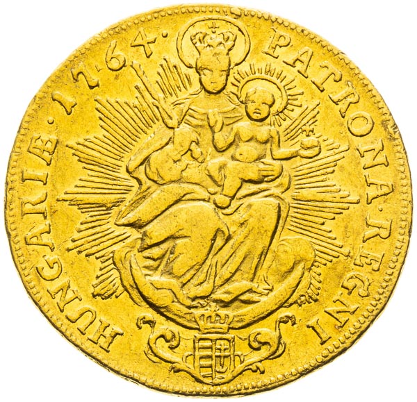 2 Dukát 1764 - reverz