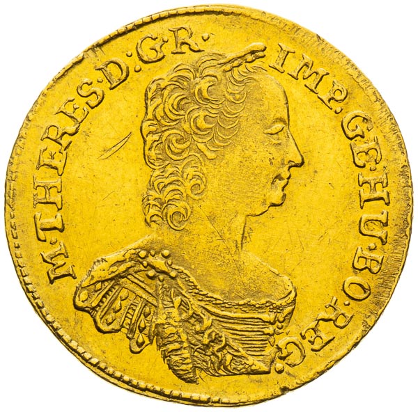 Dukát 1764 - averz
