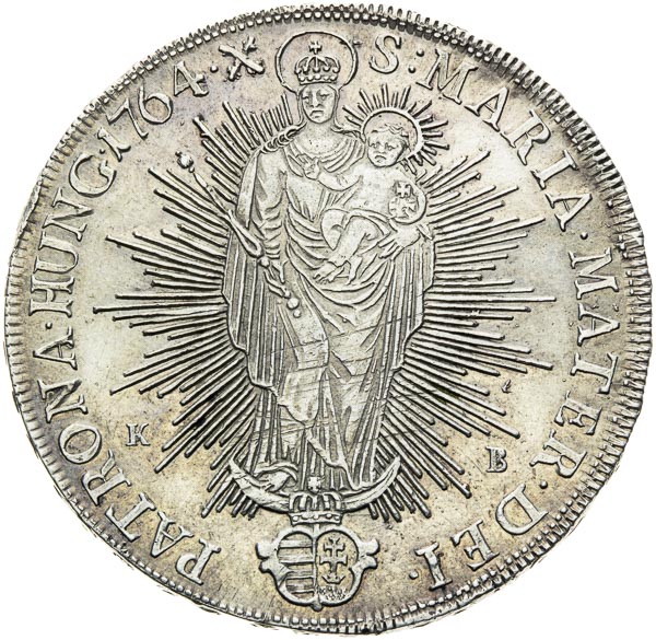 Thaler 1764 - back