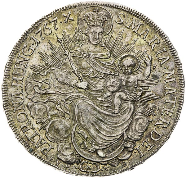 Thaler 1767 - back