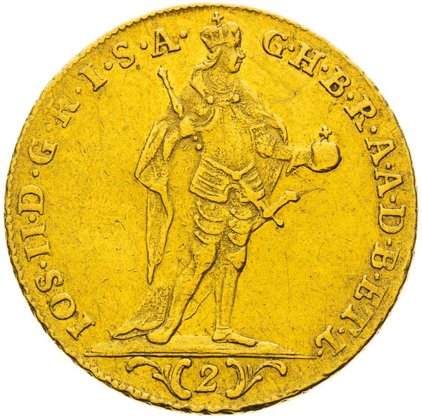 2 Dukát 1782 - averz