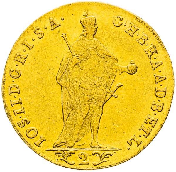 2 Dukát 1785 - averz