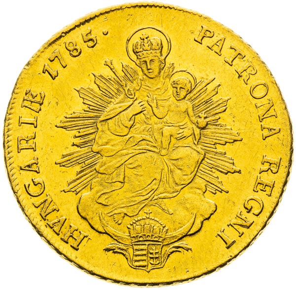 2 Dukát 1785 - reverz