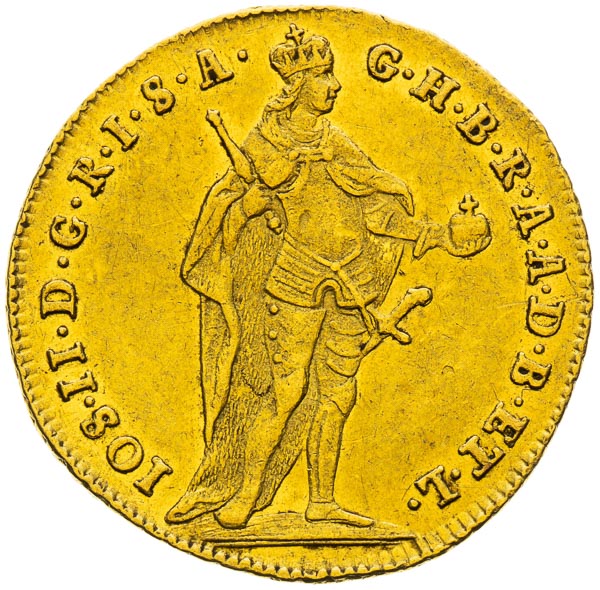 Dukát 1782 - averz