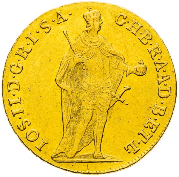 Dukát 1784 - averz