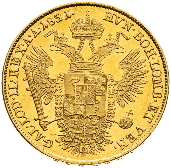 Sovrano 1831 - revers