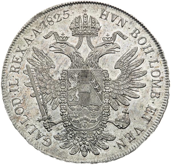 Tolar 1825 - revers