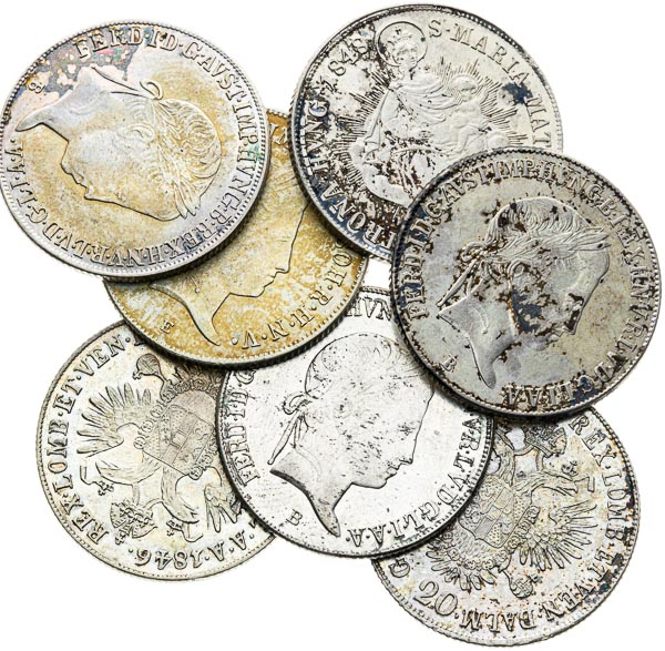 20 Kreutzer (7 pcs) - front