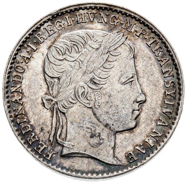 Stříbrný žeton 1837 - avers