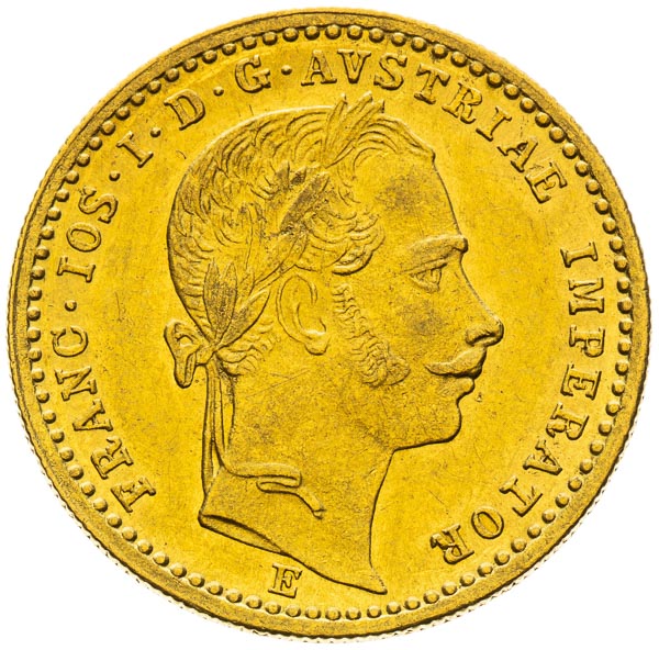Dukát 1863 - avers
