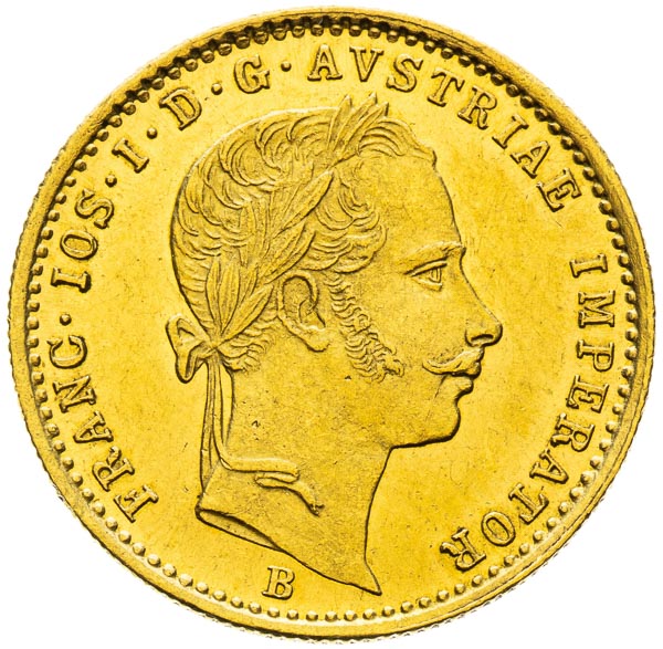 Dukát 1864 - avers