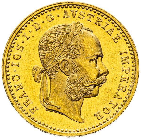 Dukát 1879 - avers