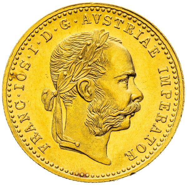 Dukát 1891 - avers