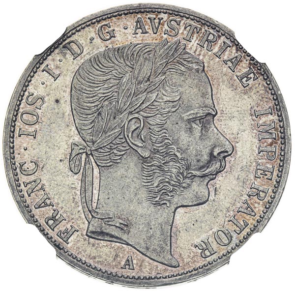 2 Zlatník 1870 - averz