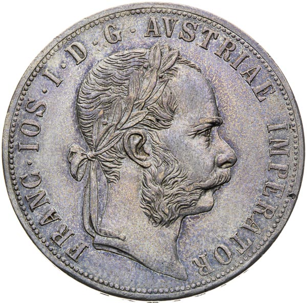 2 Zlatník 1877 - averz