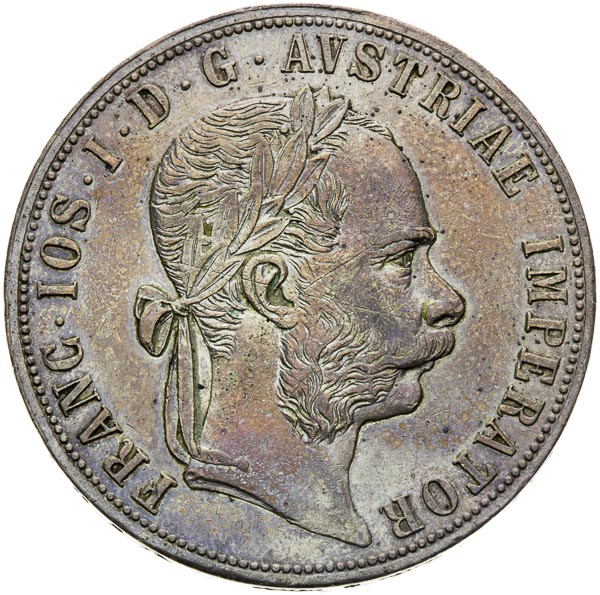 2 Zlatník 1881 - averz