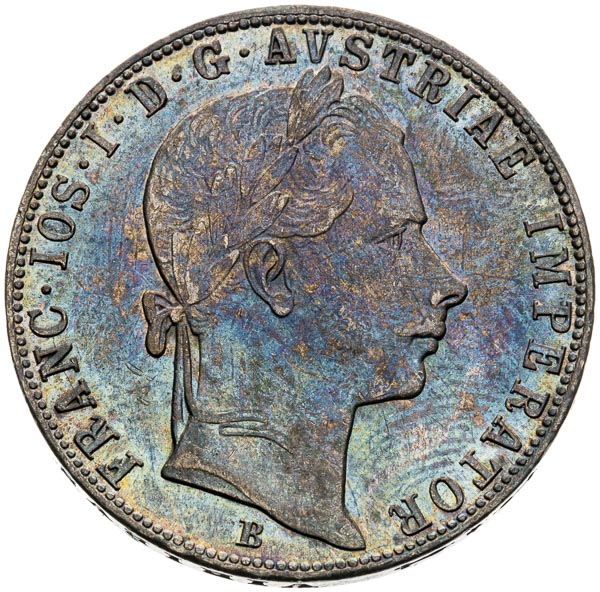 Zlatník 1858 - averz