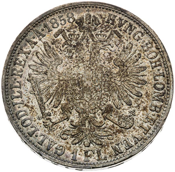 Zlatník 1858 - reverz