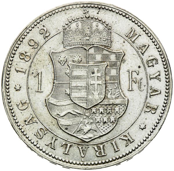 Zlatník 1892 - reverz