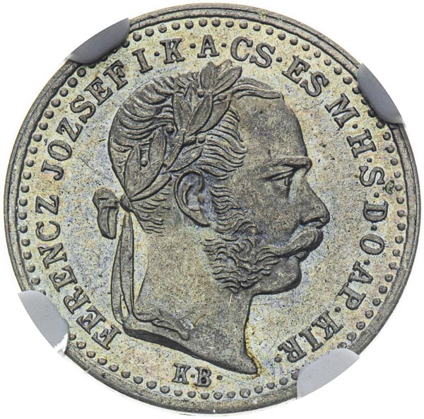 10 Krejcar 1870 - avers