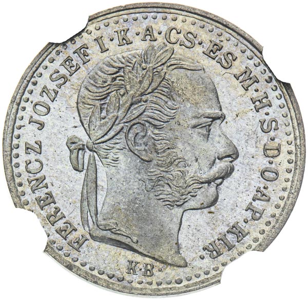 10 Krejcar 1872 - avers