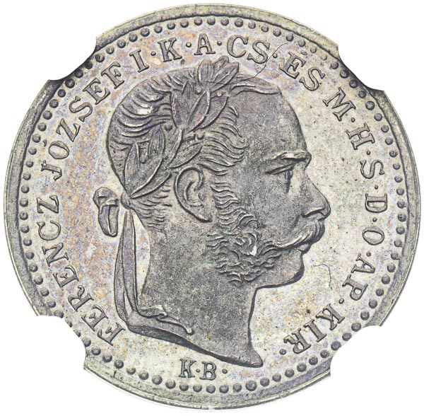 10 Krejcar 1876 - avers