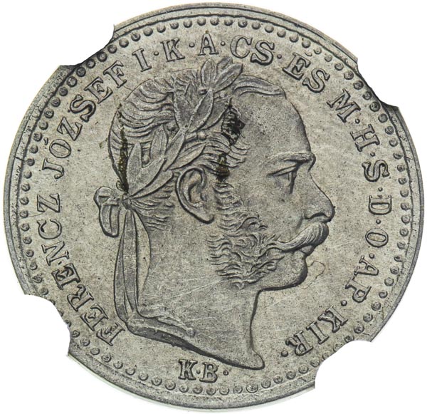 10 Krejcar 1876 - avers