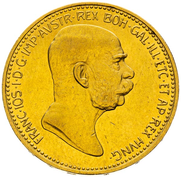20 Korona 1848-1908 - averz
