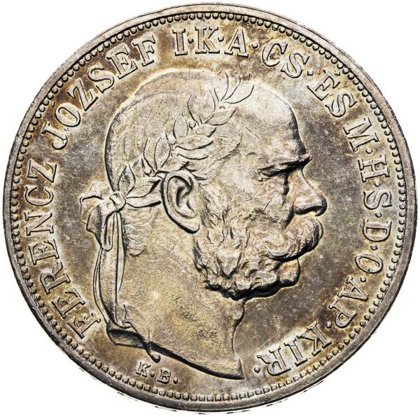 5 Korona 1907 - averz