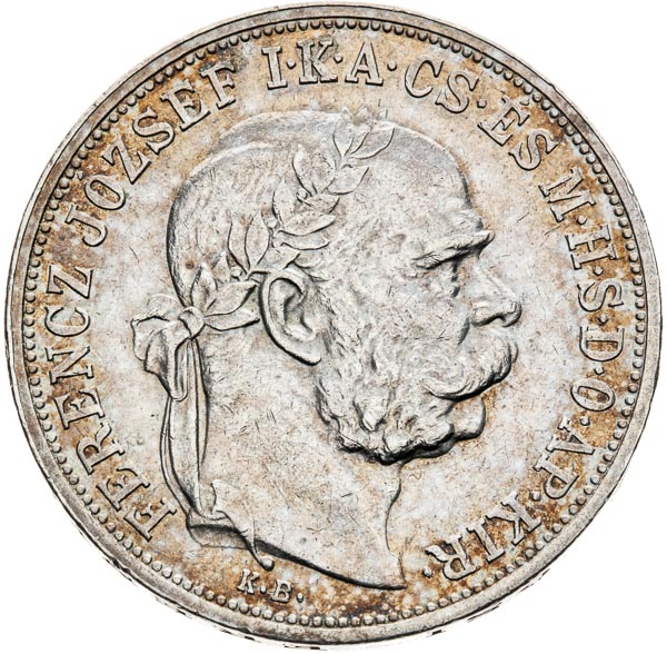 5 Korona 1908 - averz