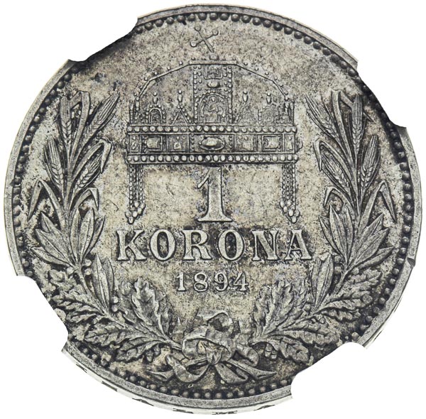 Korona 1894 - reverz