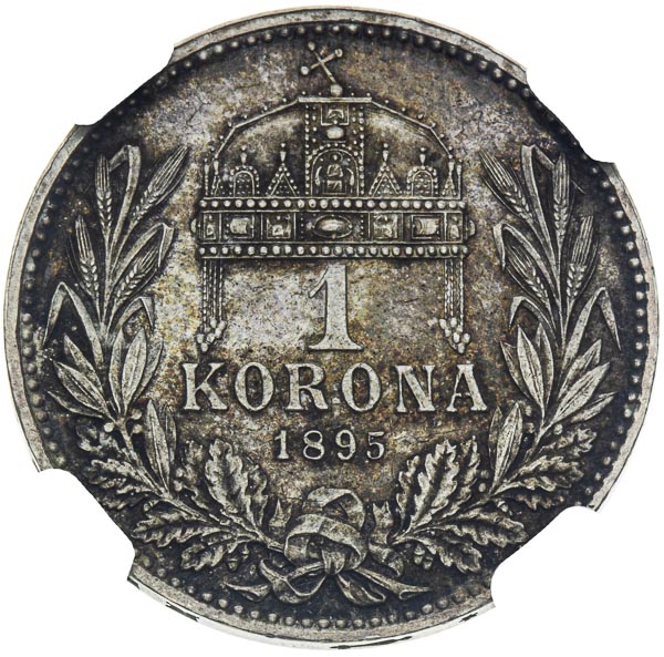 Korona 1895 - reverz