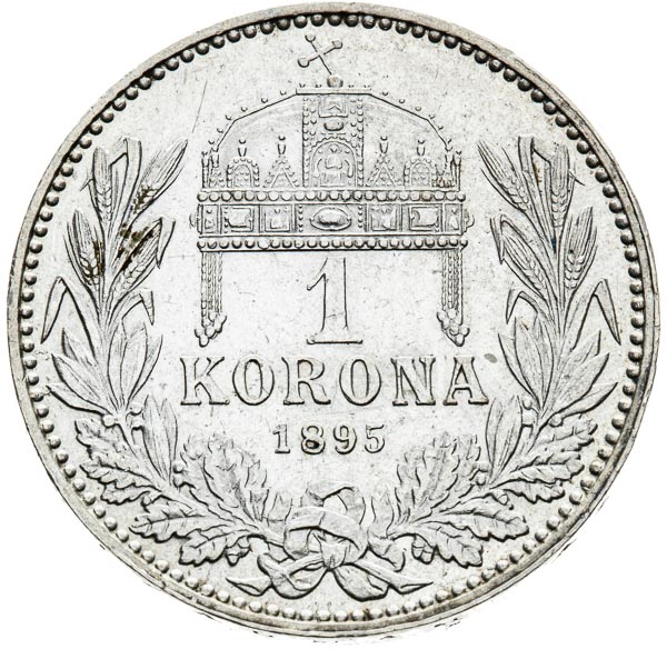 Korona 1895 - reverz