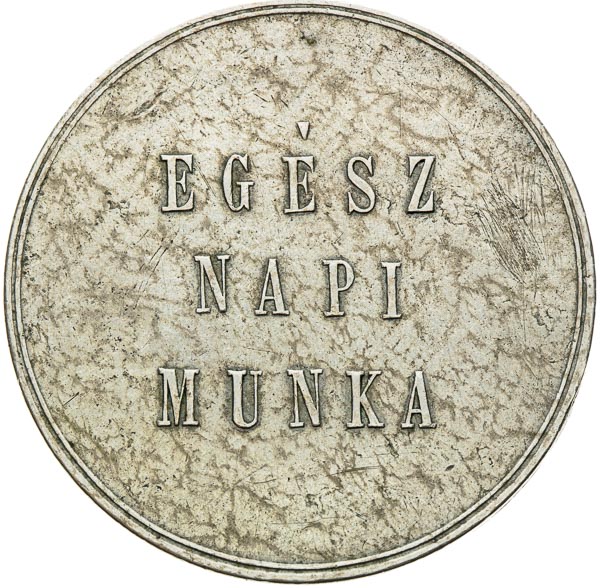 Pracovní známka - reverz
