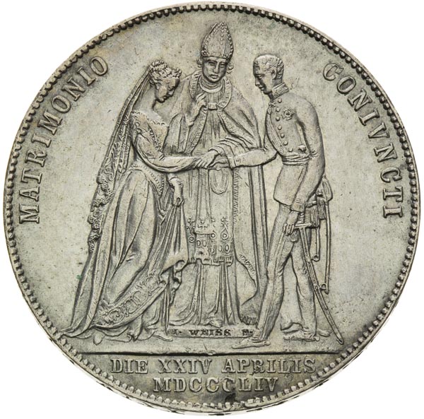 Zlatník 1854 - reverz
