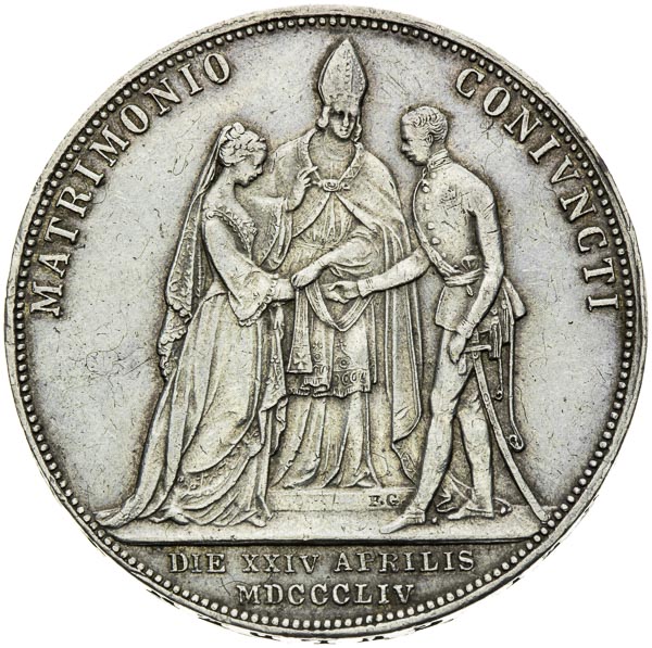 2 Zlatník 1854 - reverz
