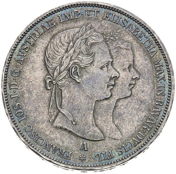 2 Zlatník 1854 - averz