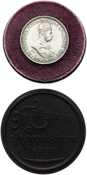 Korona 1896 - averz