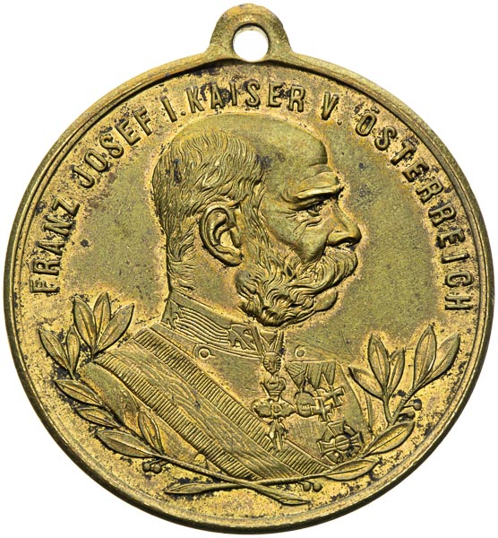 Medaile 1898 - averz