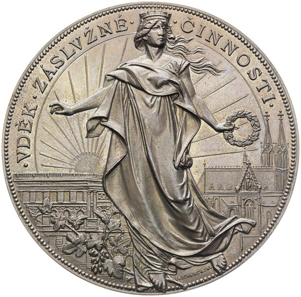 Medaile 1895 - averz
