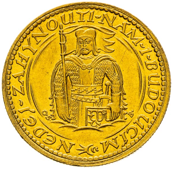 Dukát 1924 - averz