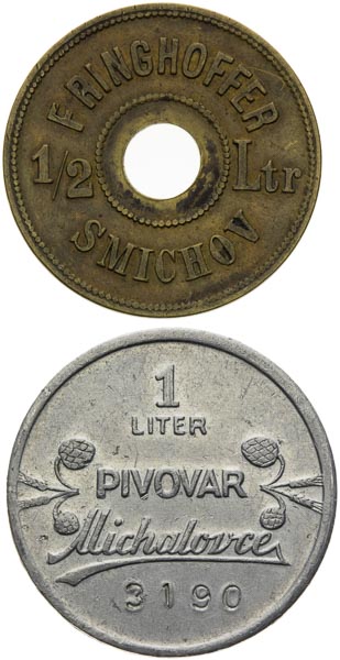 Účelové známky (2 ks) - averz