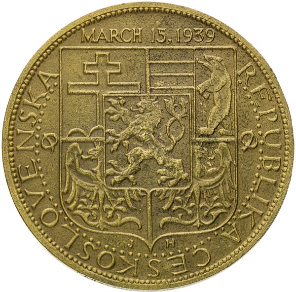 Medal 1939 - back