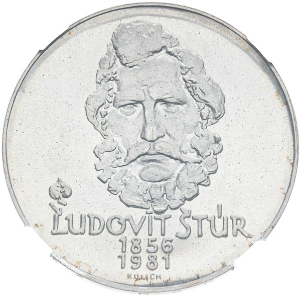 500 Kčs 1981 - averz