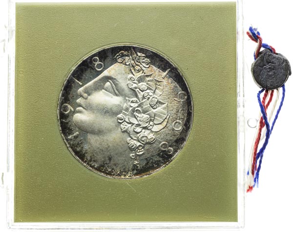 50 Kčs 1968 - averz