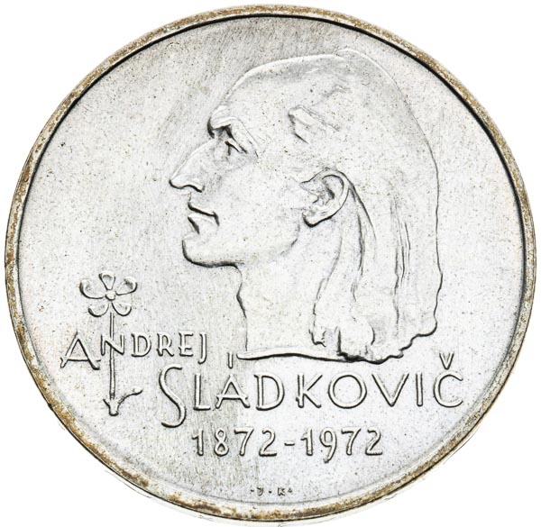 20 Kčs 1972 (varianta) - reverz