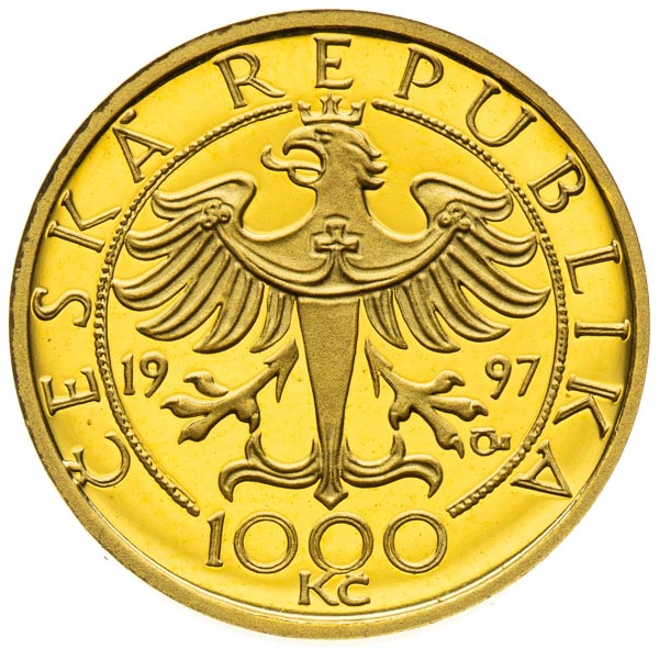 1000 Kč 1997 - averz