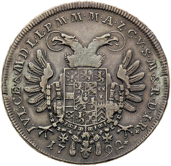 Konvenční Toliar 17912 - reverz